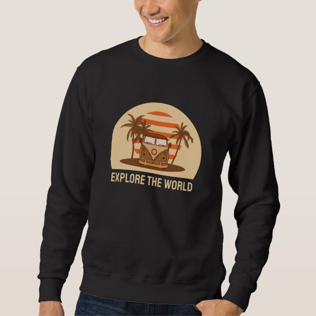 Explore The World Sweatshirt (Vorderseite)