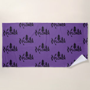 Explorer Design - Serviette de plage