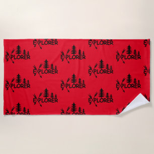 Explorer Design - Serviette de plage