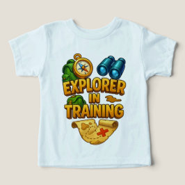 Explorer im T-Shirt Kleinkind trainieren