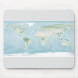 Explorer-Karte der Erdoberfläche Mousepad