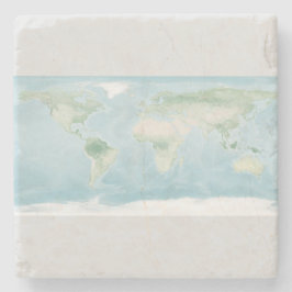 Explorer-Karte der Erdoberfläche Steinuntersetzer