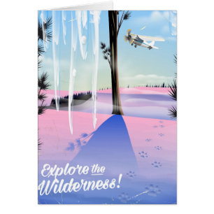 Explorez le désert ! Posters de animaux d'hiver