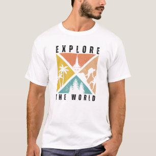 Explorez le Monde T-Shirt – Tee-shirt d'Aventure d