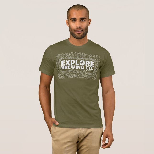 Explorez le T-shirt du brassage Topo (Devant entier)