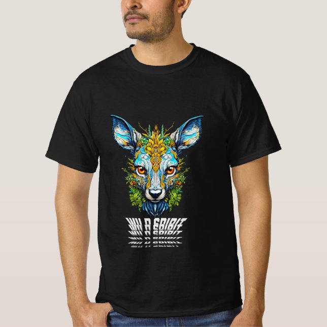 Explorez le T-shirt instinct sauvage (Devant)