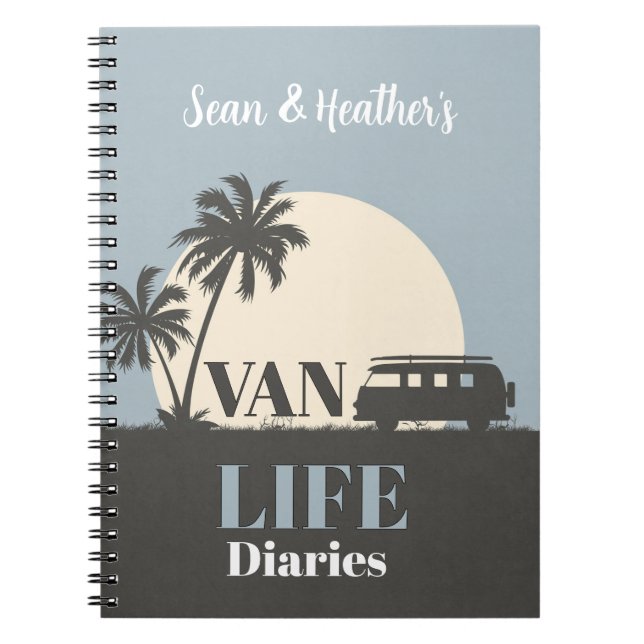 EXPLOREZ-VOUS ! 🌄 Van Life Journal Ajouter un nom (Devant)