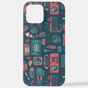 Explosion aus der Vergangenheit: Technik der 80er  iPhone 12 Pro Max Hülle
