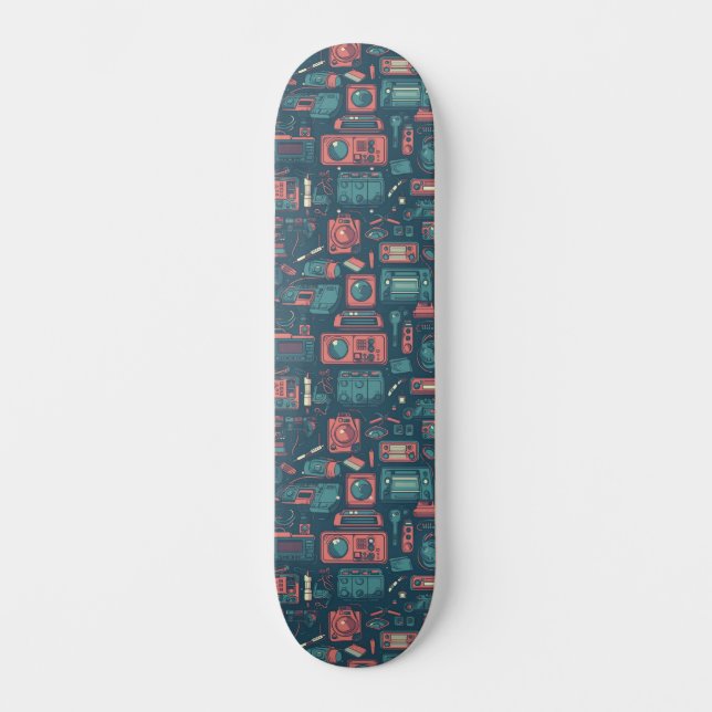 Explosion aus der Vergangenheit: Technik der 80er  Skateboard (Vorderseite)