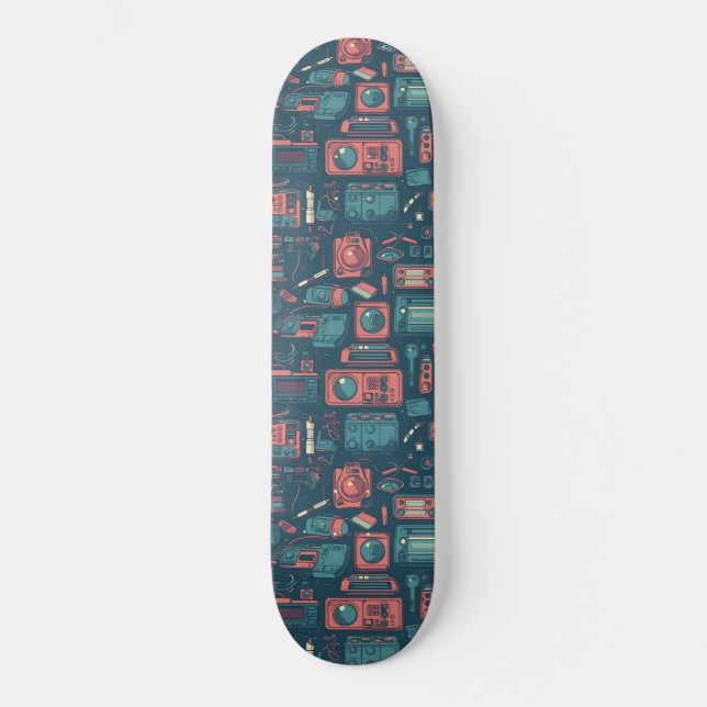 Explosion aus der Vergangenheit: Technik der 80er  Skateboard (Vorderseite)