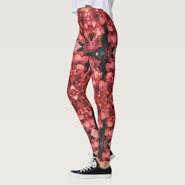 Explosion de Couleur : Styles de Leggings à la Mod (Gauche)