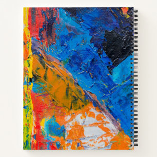 Explosion der Farben Spiralblock Notizbuch