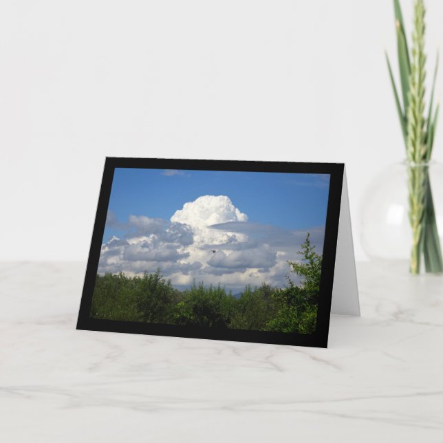 Explosion der Wolken Karte (Vorderseite)
