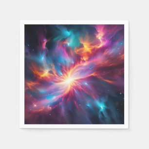 Explosion des dynamischen Nebels Serviette