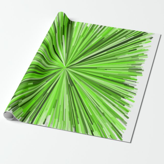 Explosion des Grenze-Musters Geschenkpapier (Ungerollt)