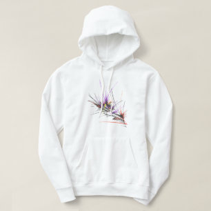 Explosion Farbige Abstrakte Stammes-Tattoo-Kunst Hoodie