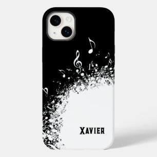 Explosion schwarz-weißer Musik Case-Mate iPhone 14 Plus Hülle