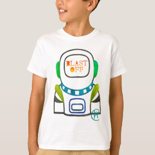Explosion von Astronautenjungs T T-Shirt