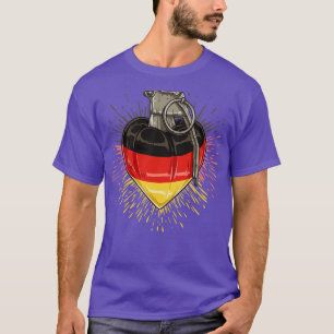 Explosionsfähige Liebe für Deutschland T-Shirt