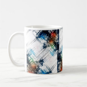 Explosionslinien Kaffeetasse