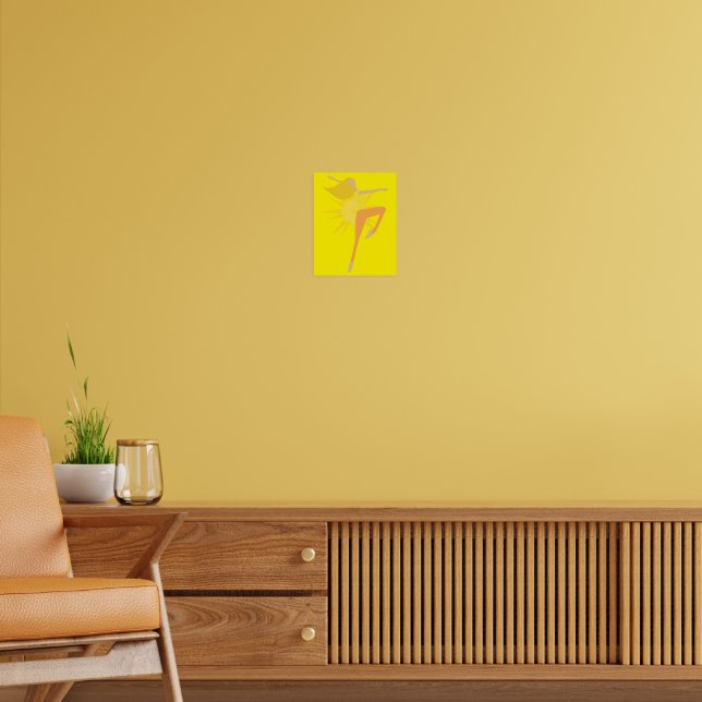 Explosiver Tanz Poster (Wohnzimmer 2)