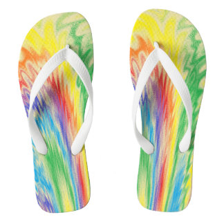 Explosives Regenbogen Flip Flops