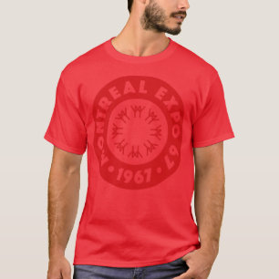 Expo 67 Montreal World Fair Circle Red T-Shirt