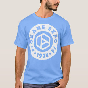 Expo 74 Spokane Worlds Fair Circle White T-Shirt