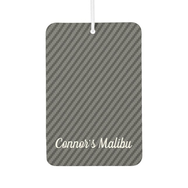 Exposed Carbon Fiber Style  Autolufterfrischer (Vorderseite)