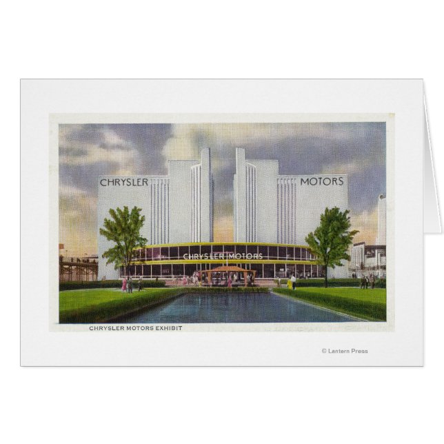 Exposition de Chrysler Motors, 1934 World's Fair (Devant horizontal)