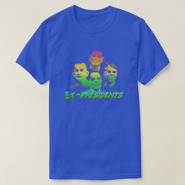 ExPresidents Appreciation Society T-Shirt (Design vorne)