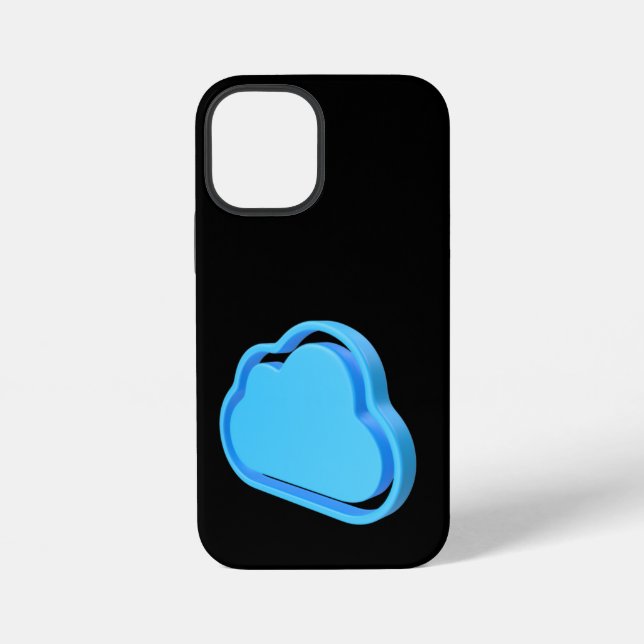 Expresive Multi-Grafiken iPhone 12 Mini Hülle (Rückseite)