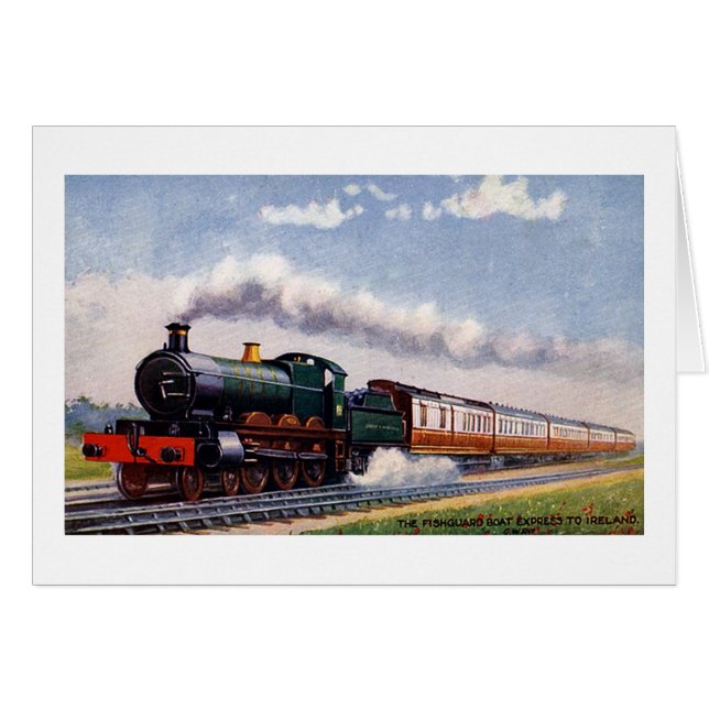 Express de bateau de Fishguard vers l'Irlande (Devant horizontal)