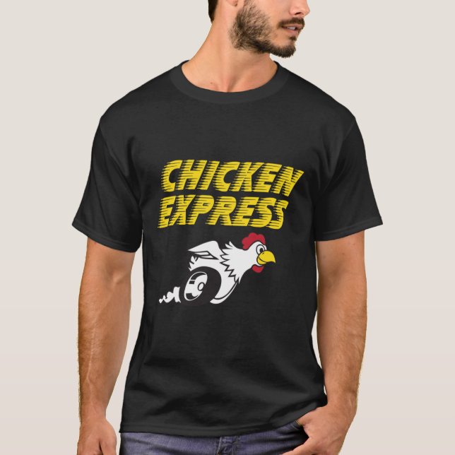 Express de poulet classique T-shirt copie (Devant)