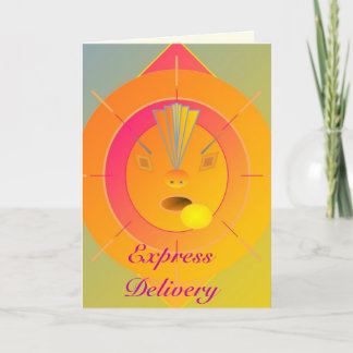 Express-Lieferung - Folgen Sie Ihren Träumen Karte