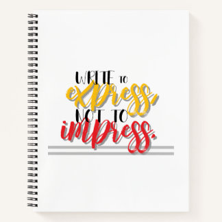 Express Notebook Notizbuch