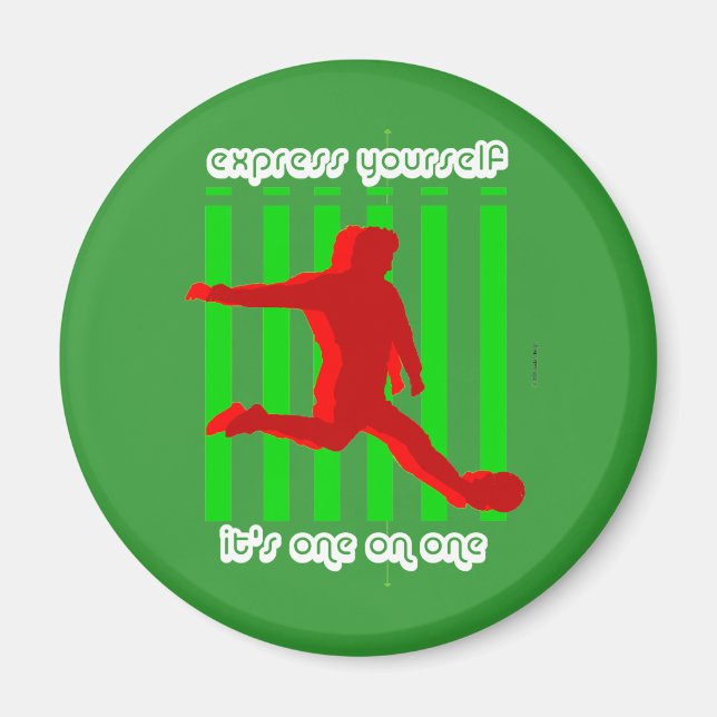 Express-Spieledesign Magnet (Vorne)