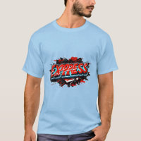 EXPRESS : Style Graffiti 3D Metallic T-Shirt Desig