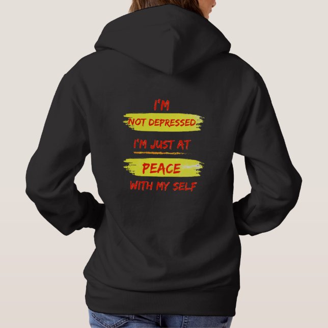 Express yourself hoodie (Rückseite)