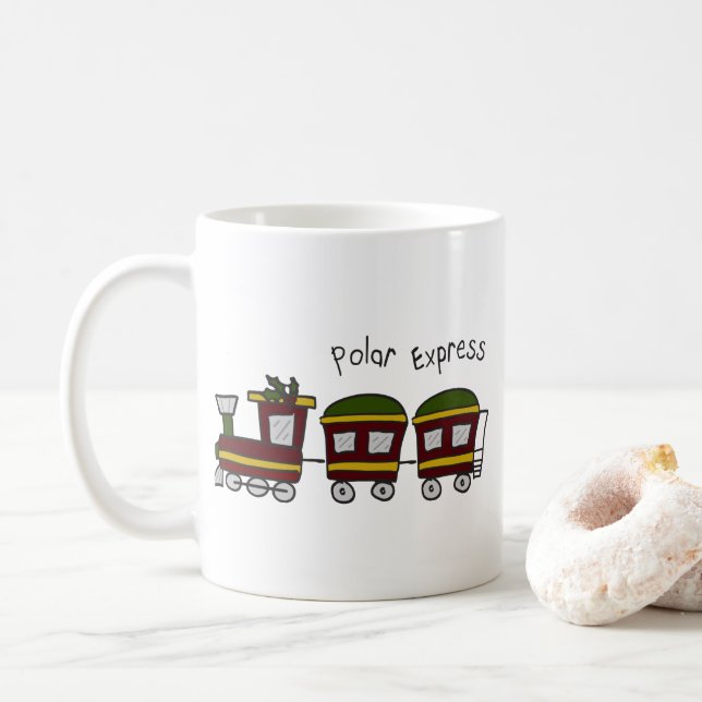 Express-Zug Kaffeetasse (Mit Donut)