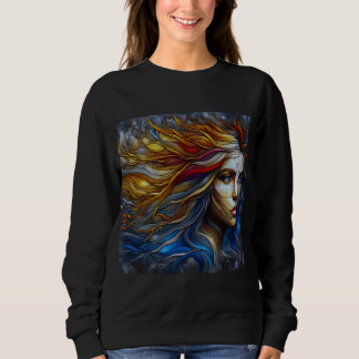 Expression artistique Sweatshirt féminine 17