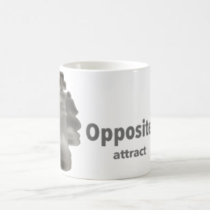 Expression classique Mug "Attrait opposé"