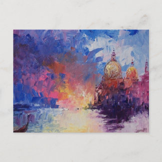 Expression de la carte postale de Venise