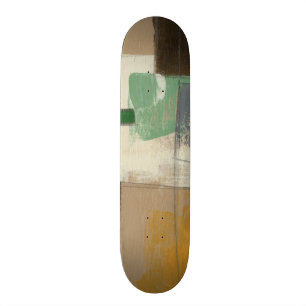 Expressionist-Malerei mit schweren Skateboard
