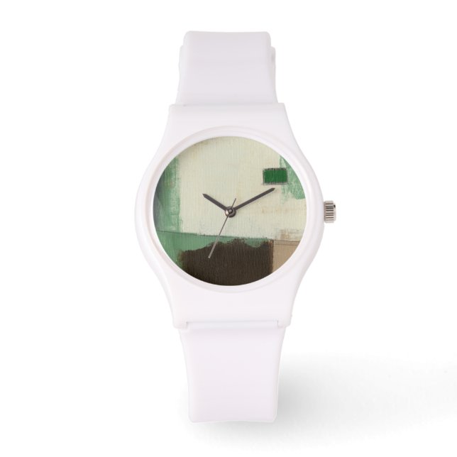 Expressionistische Malerei mit starken Pinselstric Armbanduhr (Vorderseite)