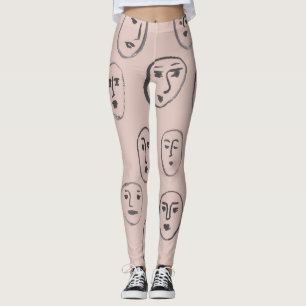 Expressions de faces Leggings