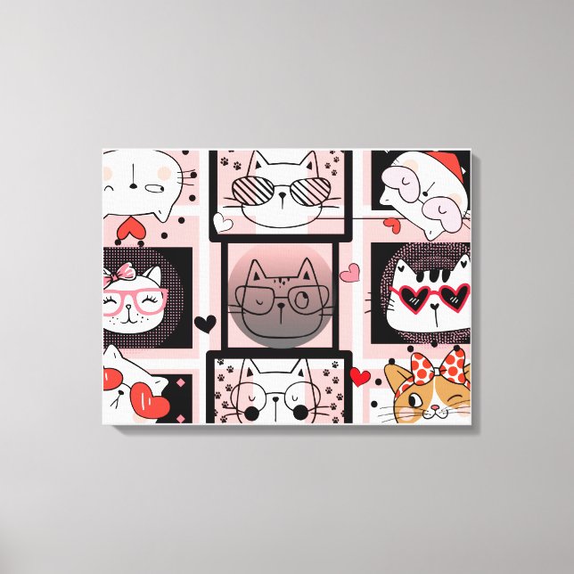 Expressions Leinwanddruck (Vorderseite)