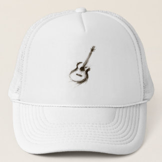 Expressive Tinten-Gitarre Minimalistische Pinsel-M Truckerkappe