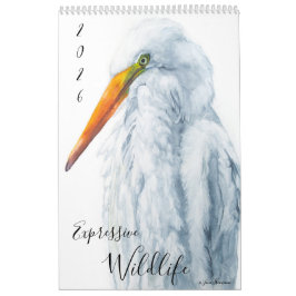Expressive Wildlife Calendar Kalender
