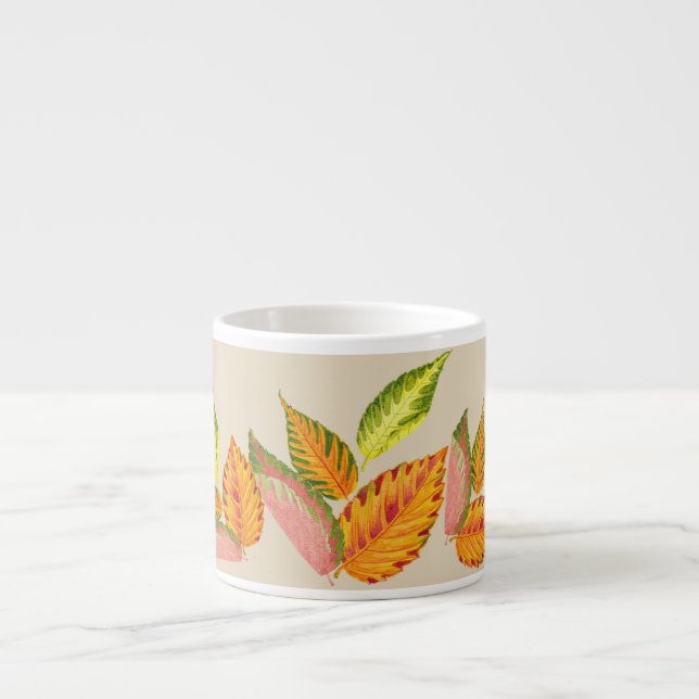 Expresso Arty Autumn sur une tasse d'expresso (Devant)